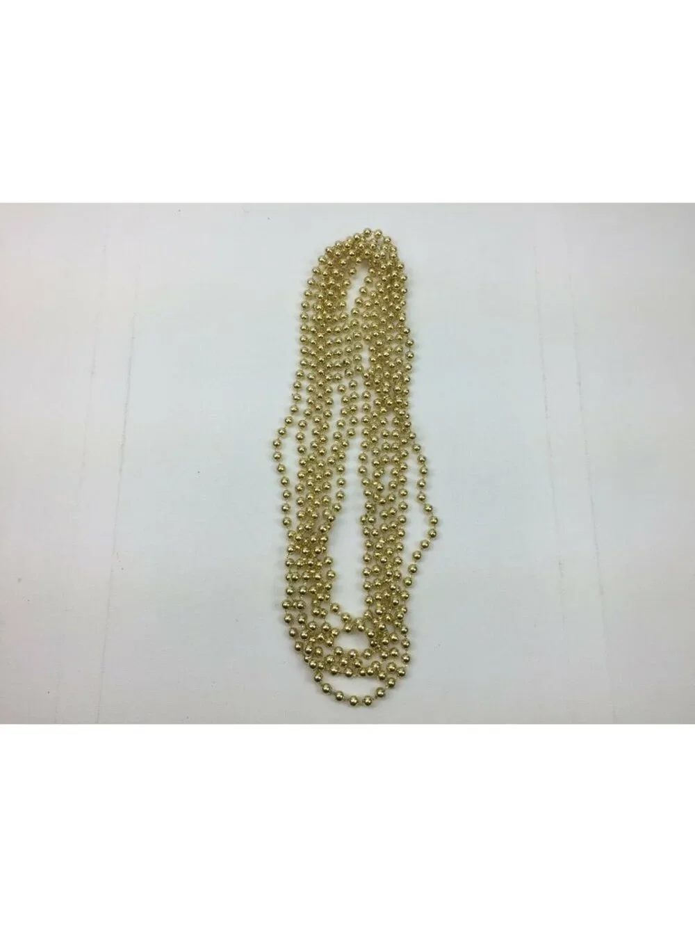 IKEA Christmas Festive Holiday Indoor Decor Gold Bead Garland